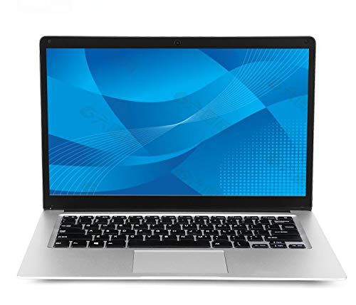 Laptop da 14 pollici (Intel Celeron a 64 bit, 4 GB di RAM DDR3, 64 GB di eMMC, batteria da 10000 Mah, webcam HD, sistema…
