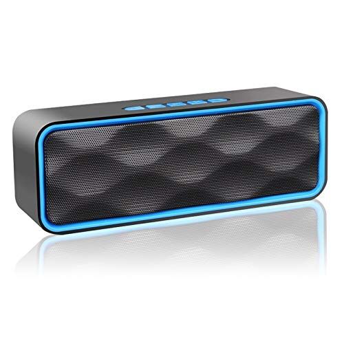 Aigoss S1 Altoparlante Bluetooth Portatile per Esterni V4.2 Vivavoce Integrato con Doppio Driver Cassa, Audio HD e Radio…