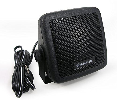 Albrecht CB 150 Mono portable speaker 3W Black - Portable Speakers (1.0 channels, 3 W, 350-5000 Hz, 8 Ω, Wired…