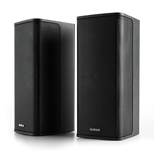 NUMAN Ambience - Impianto Stereo 2.0, Sistema Altoparlanti, Diffusori da Scaffale, Home Theater, 2 x 60 Watt RMS, 120…