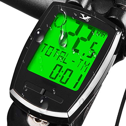KASTEWILL Computer da Bicicletta Wireless, Ciclocomputer Impermeabile Italiano Contachilometri Bici con Display LCD…